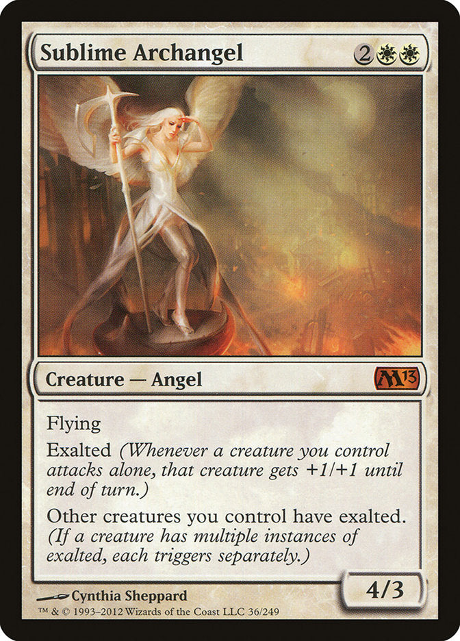 Sublime Archangel [Magic 2013] | Tables and Towers