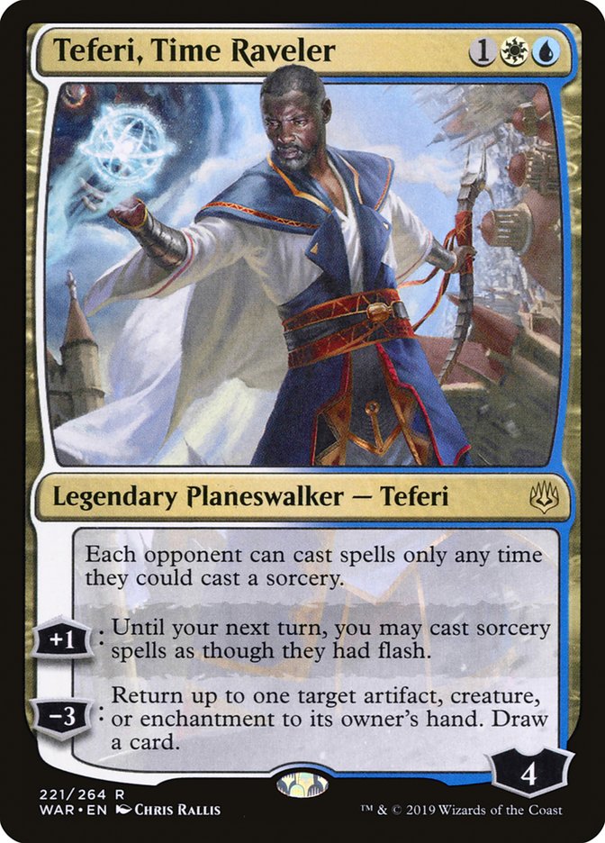 Teferi, Time Raveler [War of the Spark] | Tables and Towers