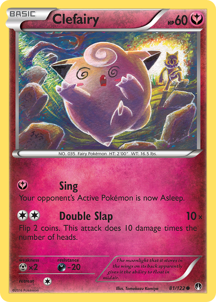 Clefairy (81/122) [XY: BREAKpoint] | Tables and Towers