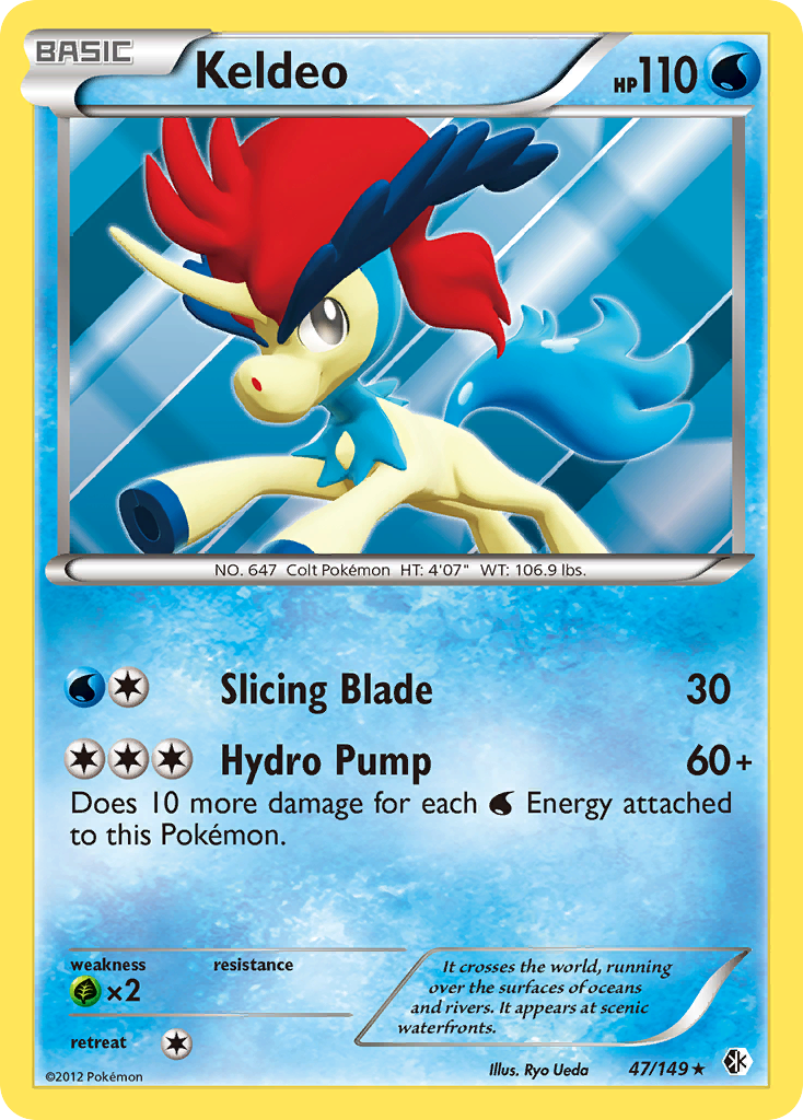 Keldeo (47/149) [Black & White: Boundaries Crossed] | Tables and Towers