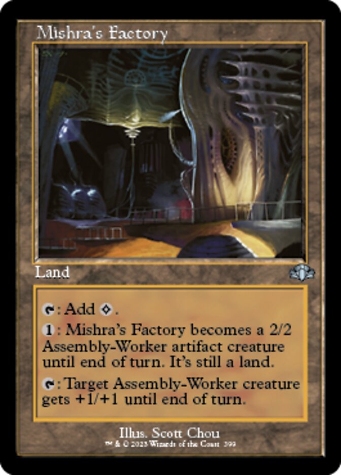 Mishra's Factory (Retro) [Dominaria Remastered] | Tables and Towers