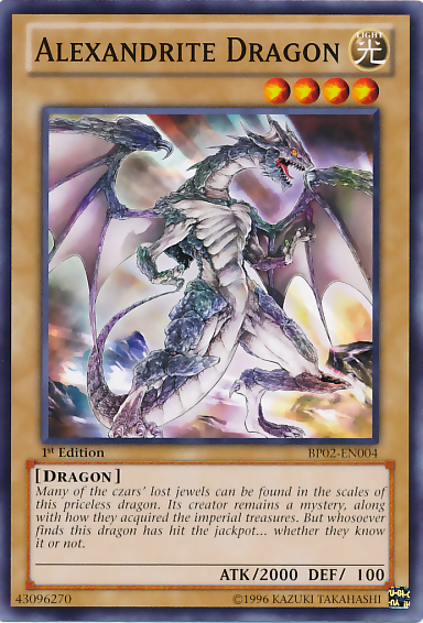 Alexandrite Dragon [BP02-EN004] Mosaic Rare | Tables and Towers