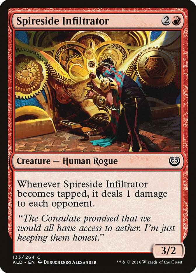 Spireside Infiltrator [Kaladesh] | Tables and Towers