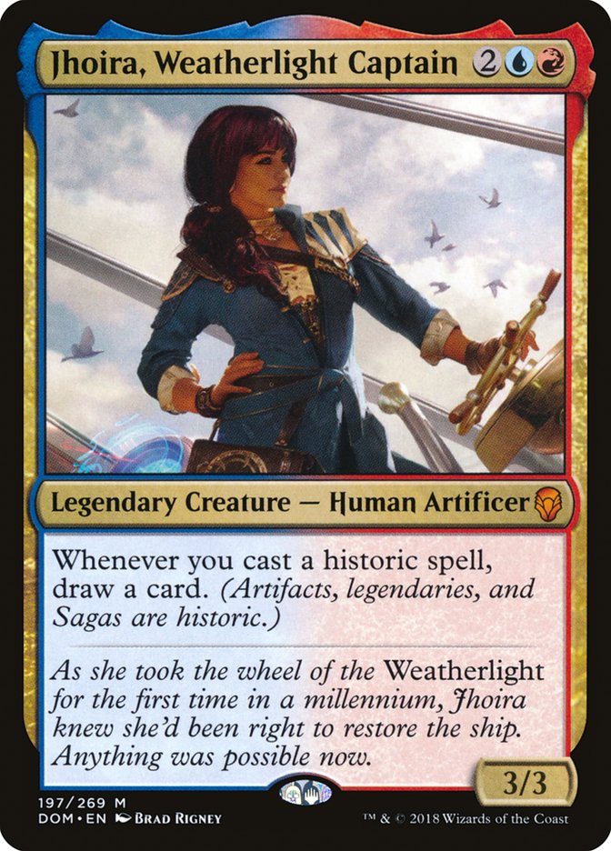 Jhoira, Weatherlight Captain [Dominaria] | Tables and Towers