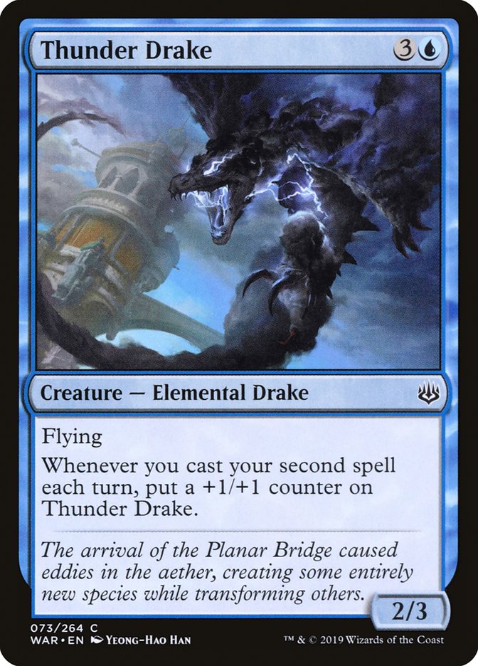 Thunder Drake [War of the Spark] | Tables and Towers