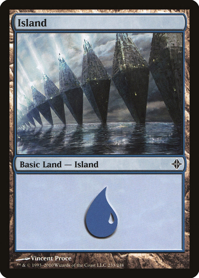 Island (233) [Rise of the Eldrazi] | Tables and Towers