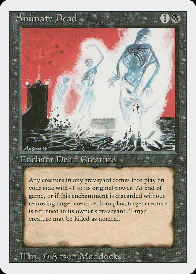 Animate Dead [Revised Edition] | Tables and Towers