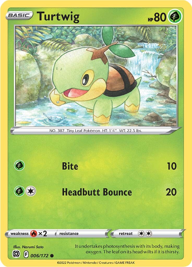 Turtwig (006/172) [Sword & Shield: Brilliant Stars] | Tables and Towers