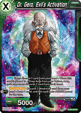 Dr. Gero, Evil's Activation (EX20-02) [Ultimate Deck 2022] | Tables and Towers