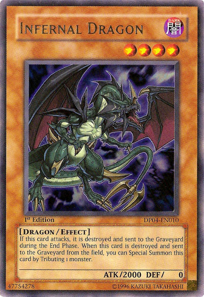 Infernal Dragon [DP04-EN010] Ultra Rare | Tables and Towers