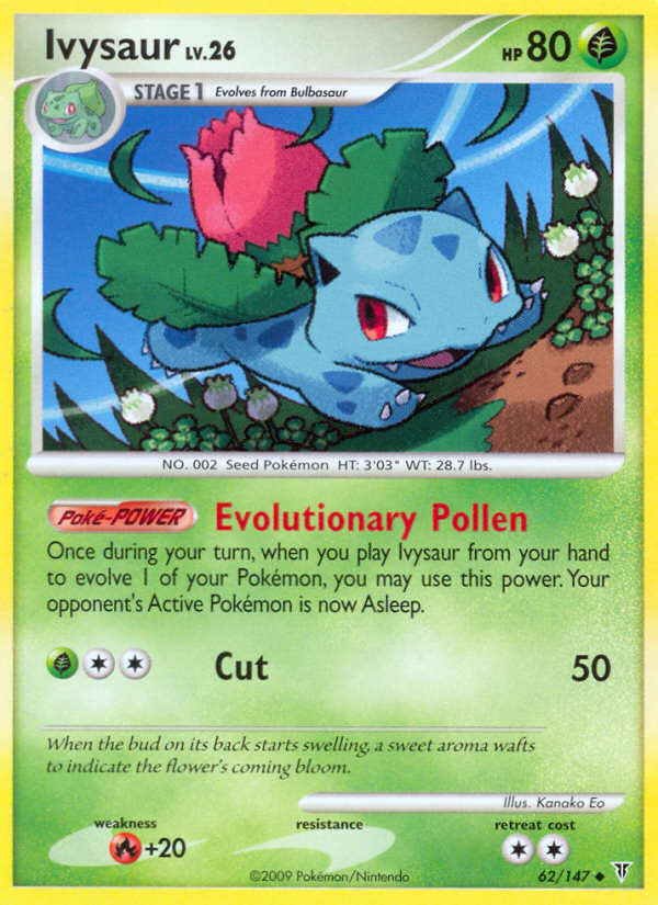 Ivysaur (62/147) [Platinum: Supreme Victors] | Tables and Towers