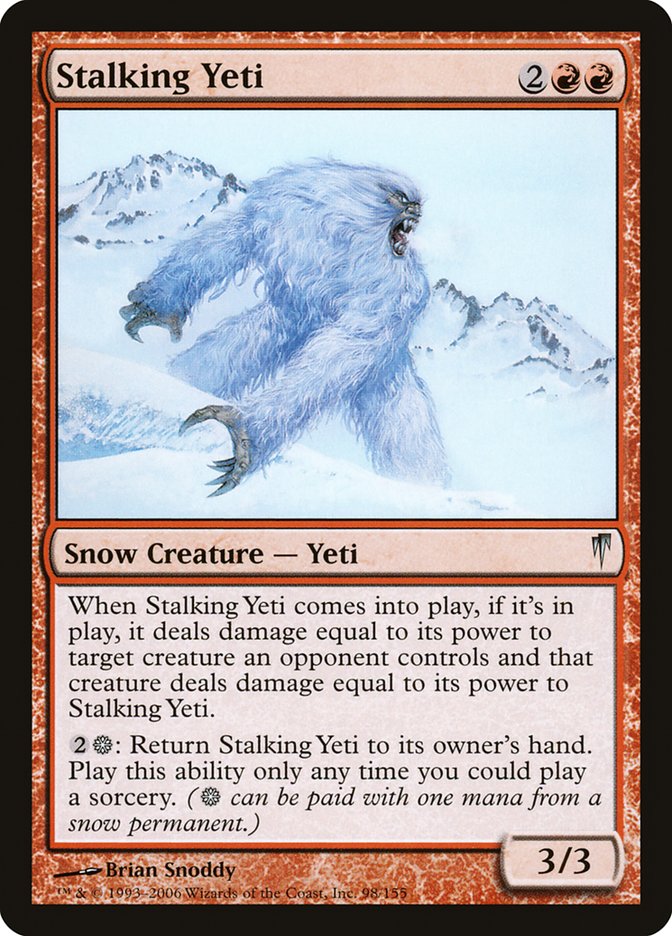 Stalking Yeti [Coldsnap] | Tables and Towers