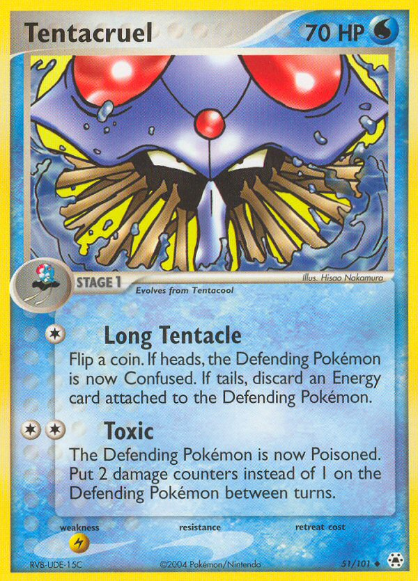 Tentacruel (51/101) [EX: Hidden Legends] | Tables and Towers