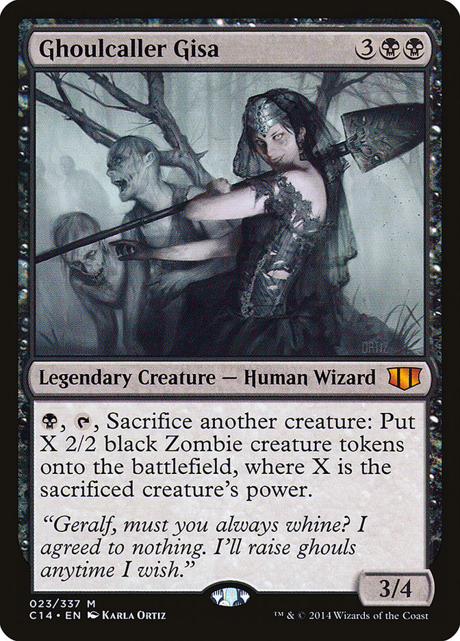 Ghoulcaller Gisa [Commander 2014] | Tables and Towers