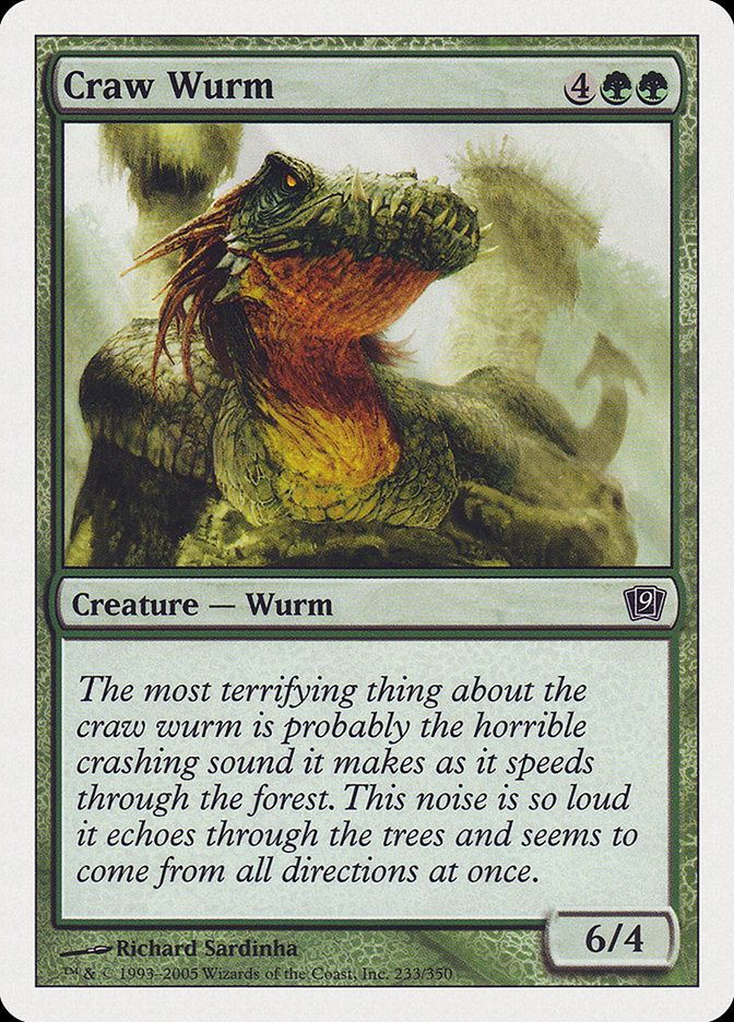 Craw Wurm [Ninth Edition] | Tables and Towers