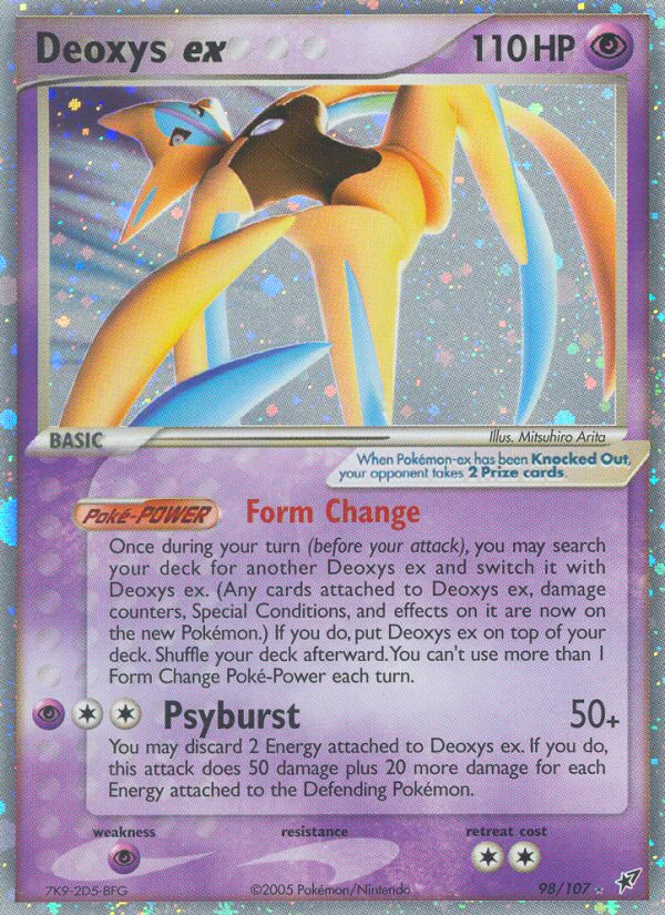 Deoxys ex (98/107) [EX: Deoxys] | Tables and Towers