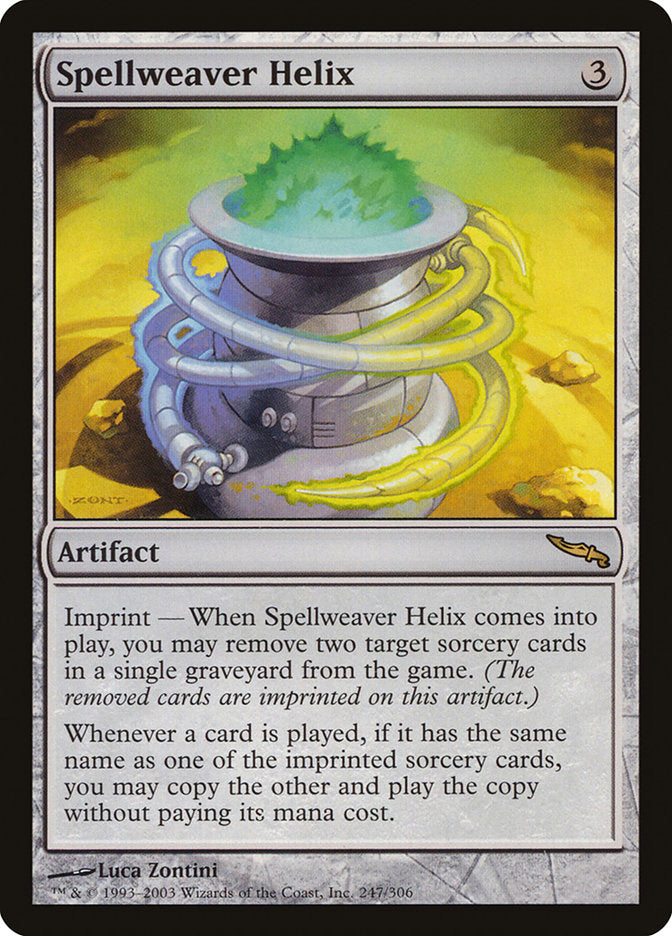 Spellweaver Helix [Mirrodin] | Tables and Towers