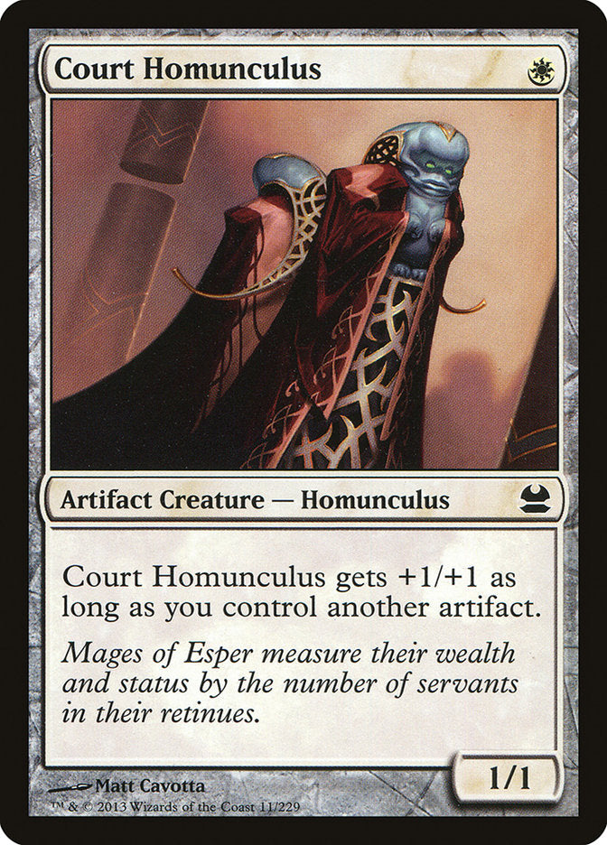 Court Homunculus [Modern Masters] | Tables and Towers