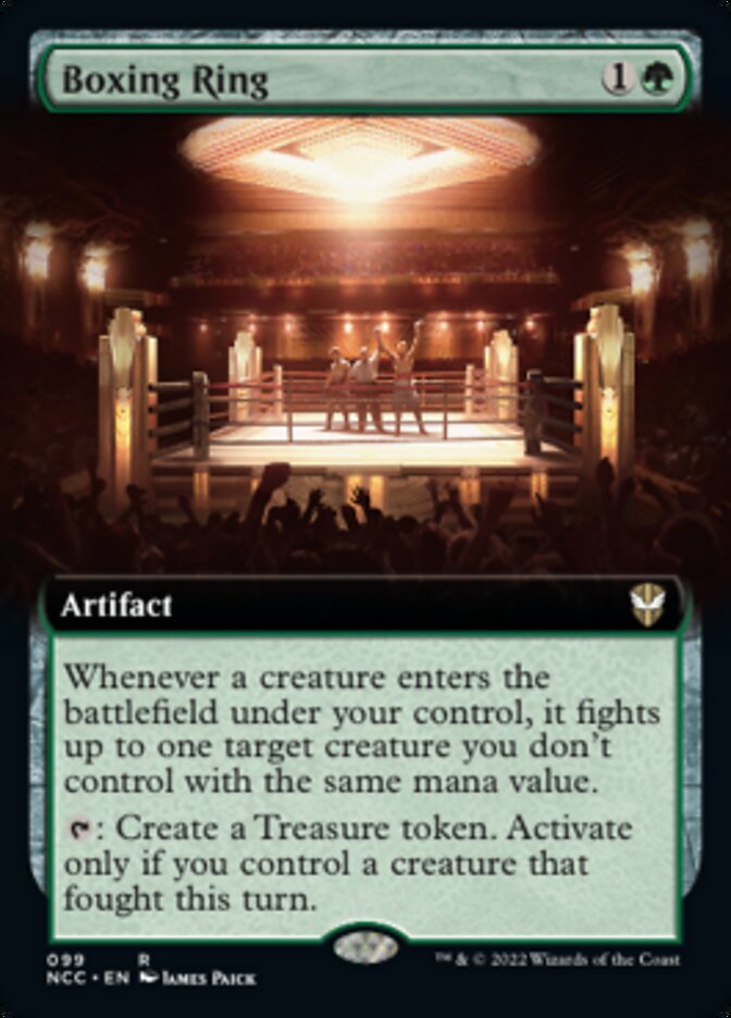 Boxing Ring (Extended Art) [Streets of New Capenna Commander] | Tables and Towers