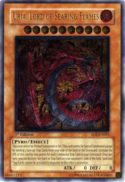 Uria, Lord of Searing Flames (UTR) [SOI-EN001] Ultimate Rare | Tables and Towers