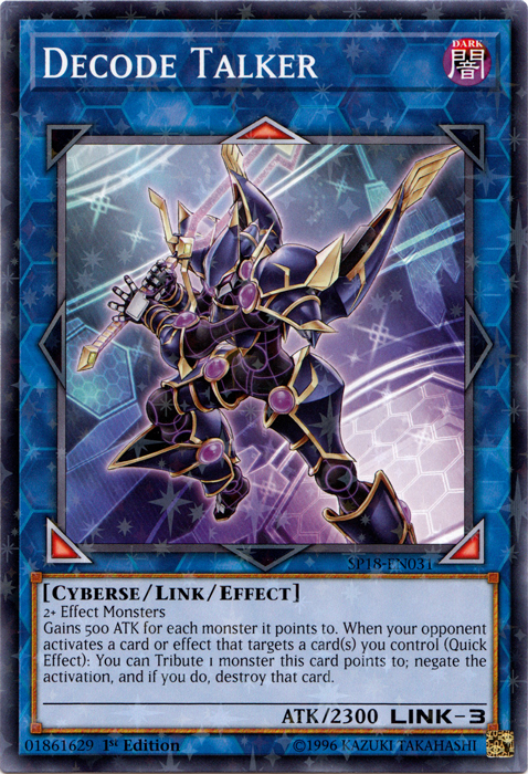 Decode Talker [SP18-EN031] Starfoil Rare | Tables and Towers