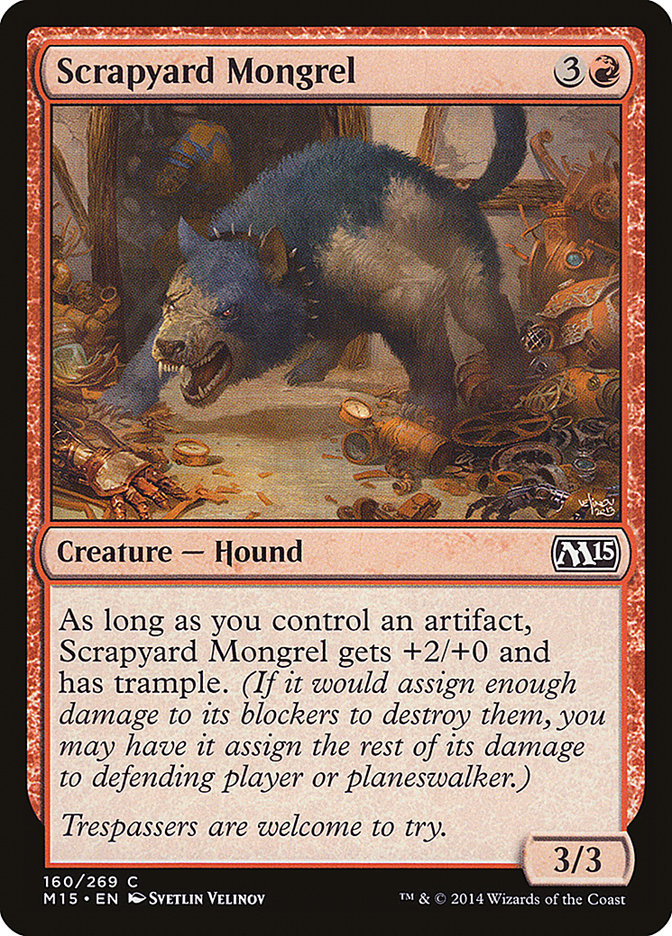 Scrapyard Mongrel [Magic 2015] | Tables and Towers