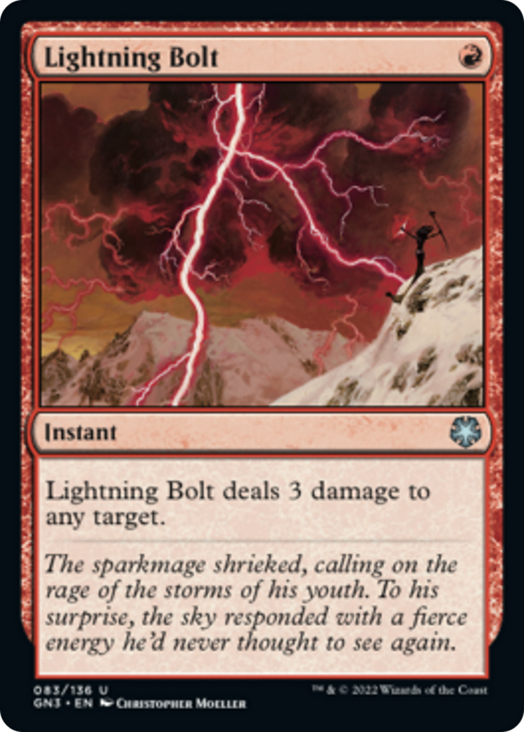 Lightning Bolt [Game Night: Free-for-All] | Tables and Towers