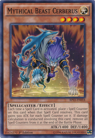 Mythical Beast Cerberus [BP03-EN018] Common | Tables and Towers