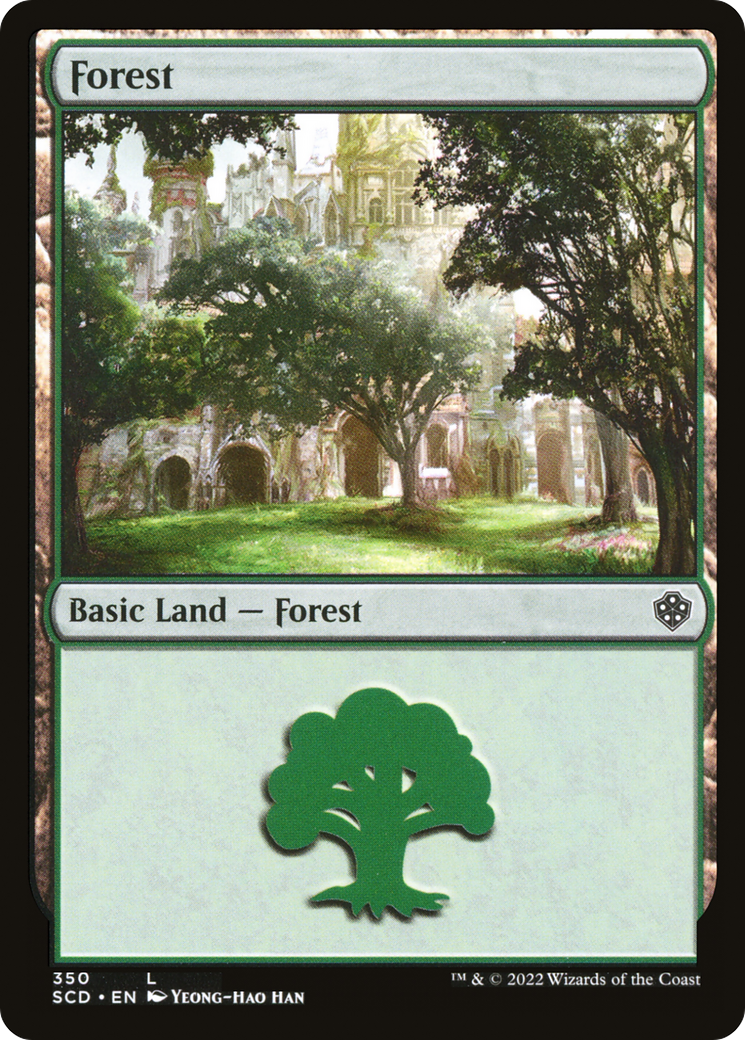 Forest (350) [Starter Commander Decks] | Tables and Towers