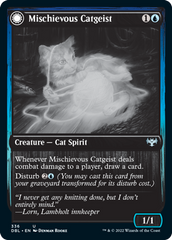 Mischievous Catgeist // Catlike Curiosity [Innistrad: Double Feature] | Tables and Towers