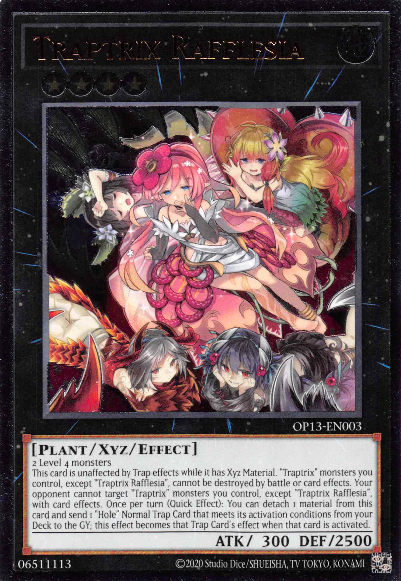 Traptrix Rafflesia [OP13-EN003] Ultimate Rare | Tables and Towers