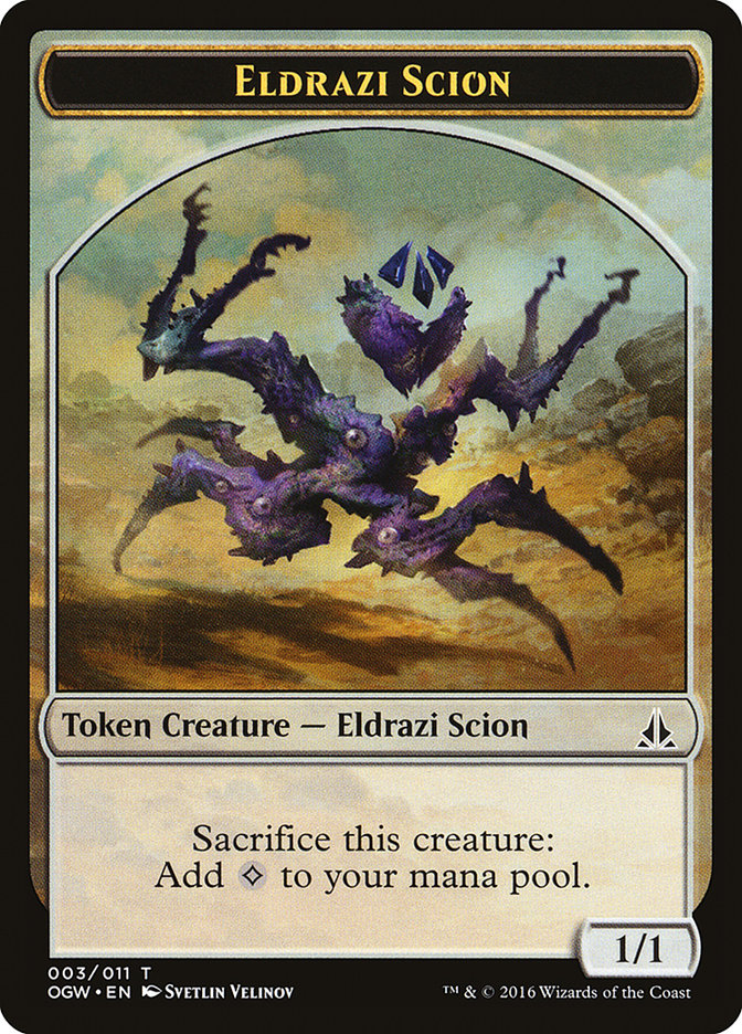 Eldrazi Scion Token (003/011) [Oath of the Gatewatch Tokens] | Tables and Towers