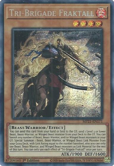 Tri-Brigade Fraktall [MP21-EN171] Prismatic Secret Rare | Tables and Towers