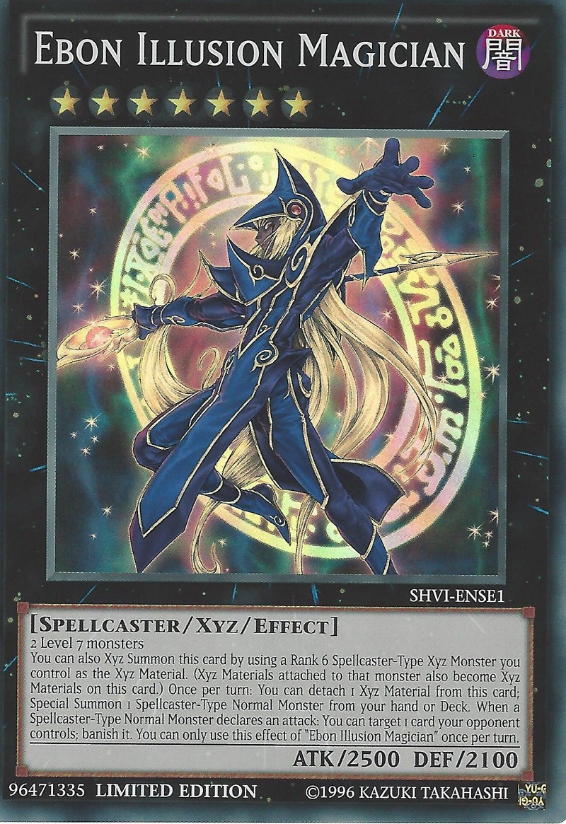 Ebon Illusion Magician [SHVI-ENSE1] Super Rare | Tables and Towers