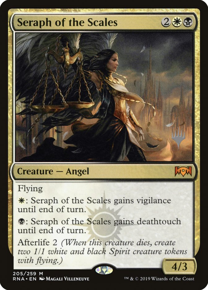 Seraph of the Scales (Promo Pack) [Ravnica Allegiance Promos] | Tables and Towers