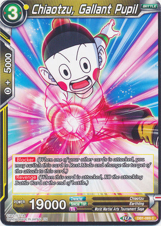 Chiaotzu, Gallant Pupil (DB1-069) [Dragon Brawl] | Tables and Towers