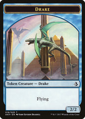 Angel of Sanctions // Drake Double-Sided Token [Amonkhet Tokens] | Tables and Towers