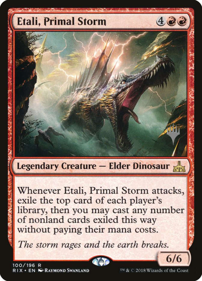 Etali, Primal Storm (Promo Pack) [Rivals of Ixalan Promos] | Tables and Towers