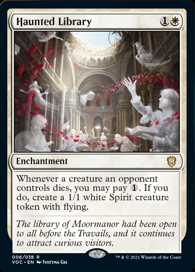 Haunted Library [Innistrad: Crimson Vow Commander] | Tables and Towers