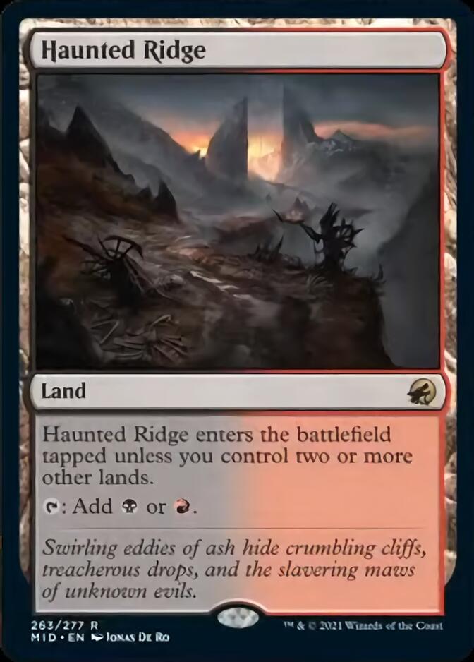Haunted Ridge [Innistrad: Midnight Hunt] | Tables and Towers