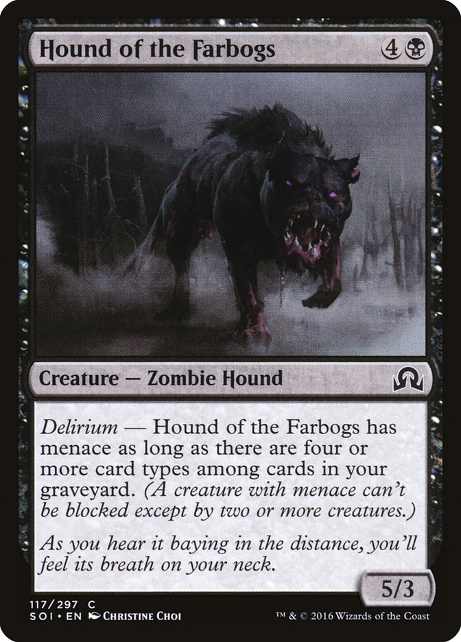 Hound of the Farbogs [Shadows over Innistrad] | Tables and Towers