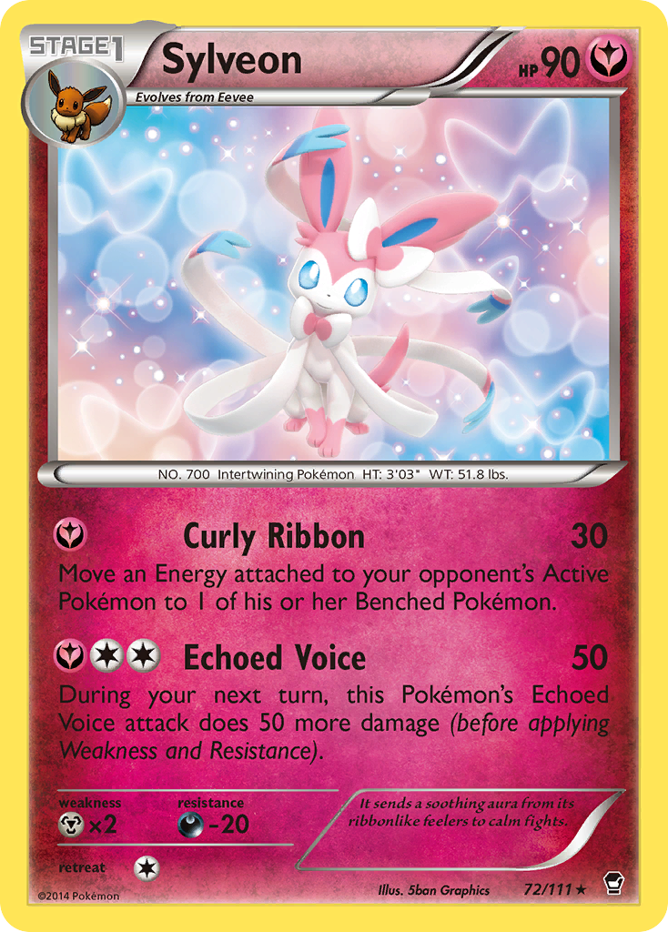 Sylveon (72/111) [XY: Furious Fists] | Tables and Towers