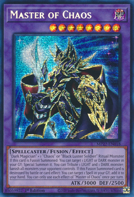 Master of Chaos [MP23-EN018] Prismatic Secret Rare | Tables and Towers