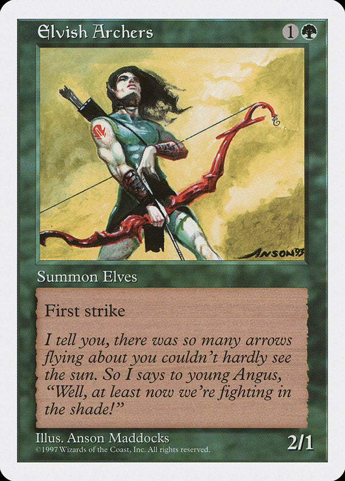 Elvish Archers [Fifth Edition] | Tables and Towers