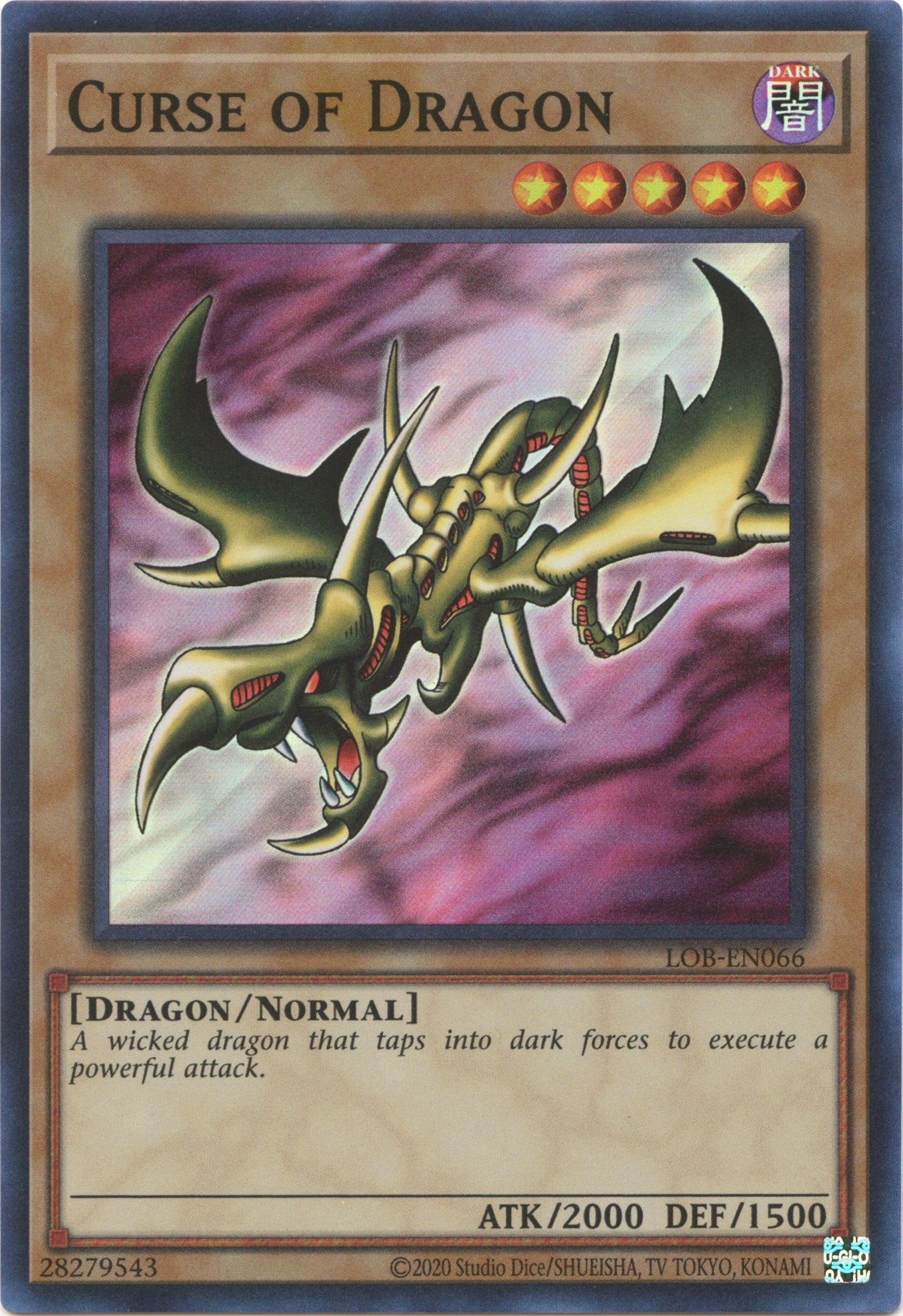 Curse of Dragon (25th Anniversary) [LOB-EN066] Super Rare | Tables and Towers