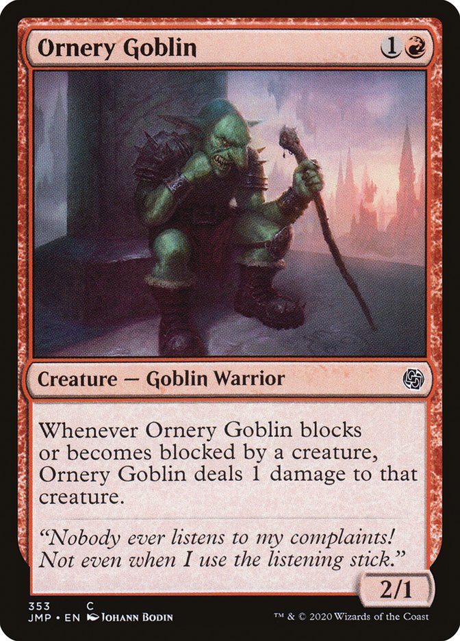 Ornery Goblin [Jumpstart] | Tables and Towers