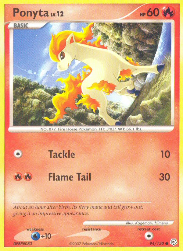 Ponyta (94/130) [Diamond & Pearl: Base Set] | Tables and Towers