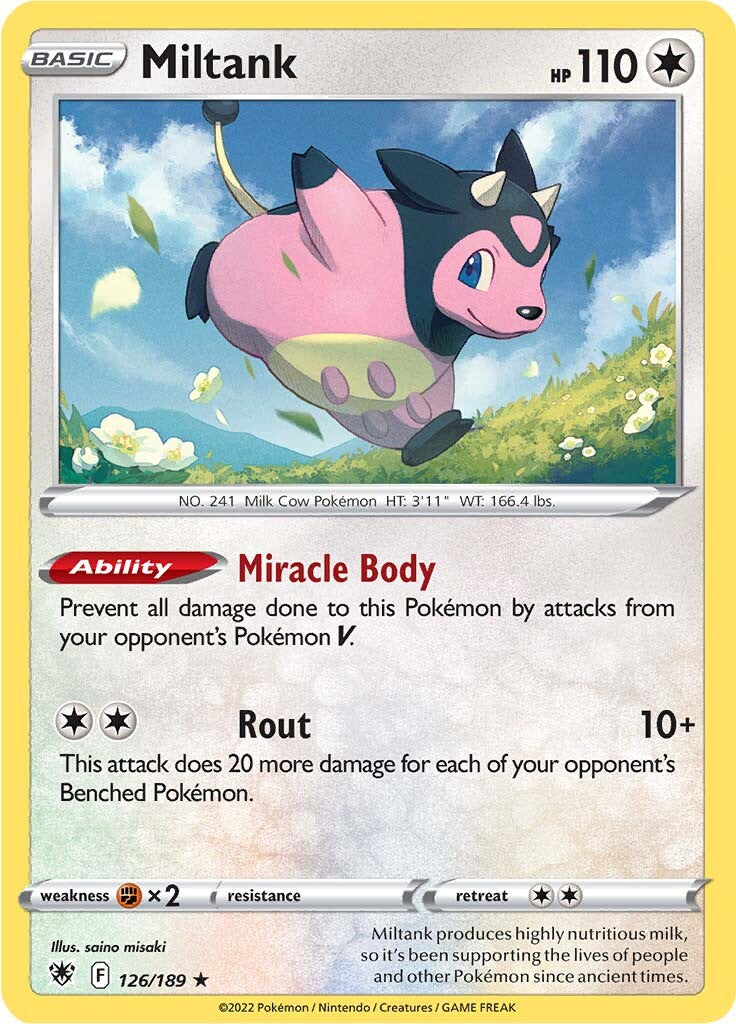 Miltank (126/189) [Sword & Shield: Astral Radiance] | Tables and Towers