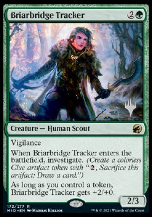 Briarbridge Tracker (Promo Pack) [Innistrad: Midnight Hunt Promos] | Tables and Towers