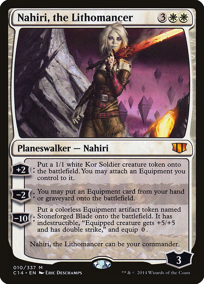 Nahiri, the Lithomancer [Commander 2014] | Tables and Towers